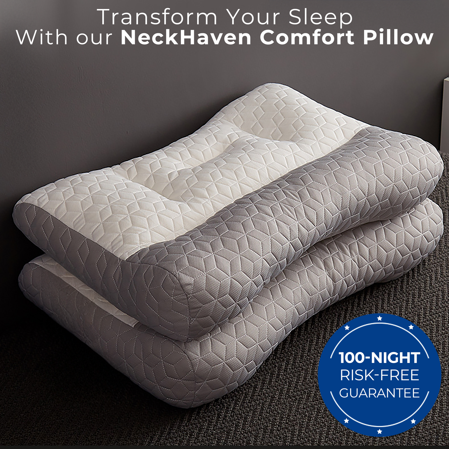 Sleep Better, Wake Up Refreshed and Full Of Energy with the Ultimate Pillow in Under 7 Days